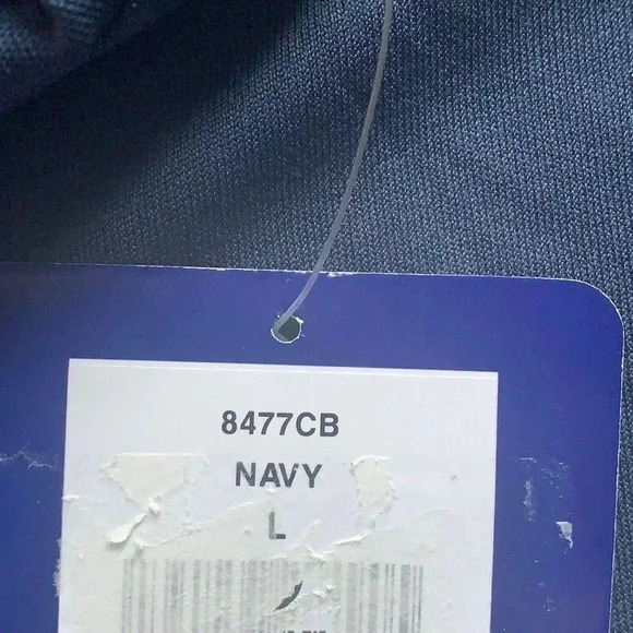 Kids Champion Logo Hoodie Shirt Navy Blue - Picture 7 of 9